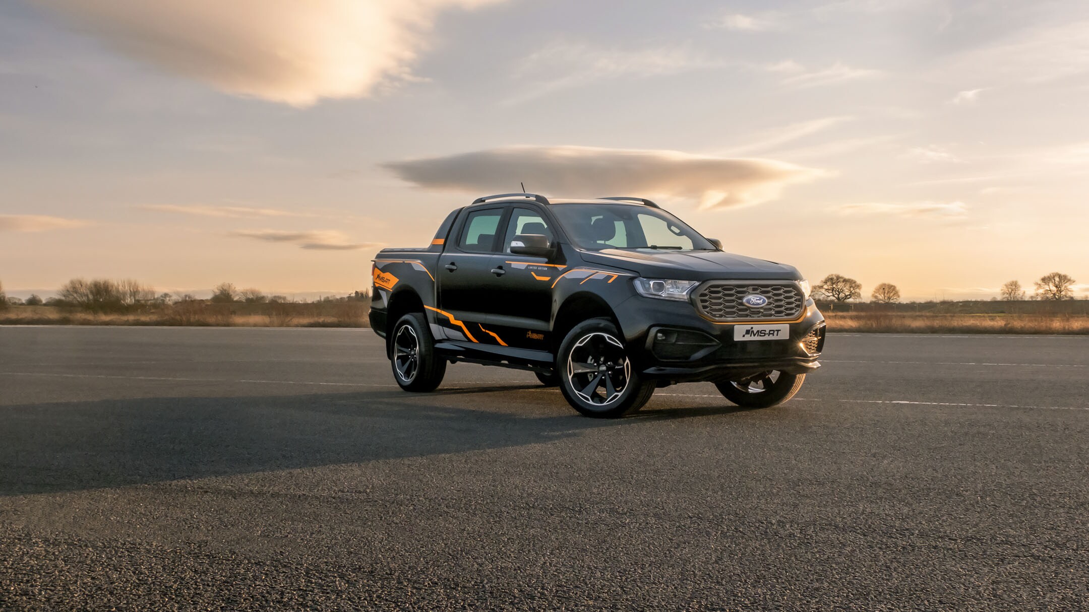 Zwarte Ford Ranger MS-RT Limited Edition