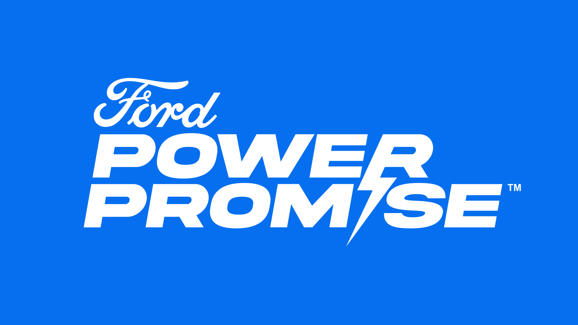 Logo Ford Power Promise