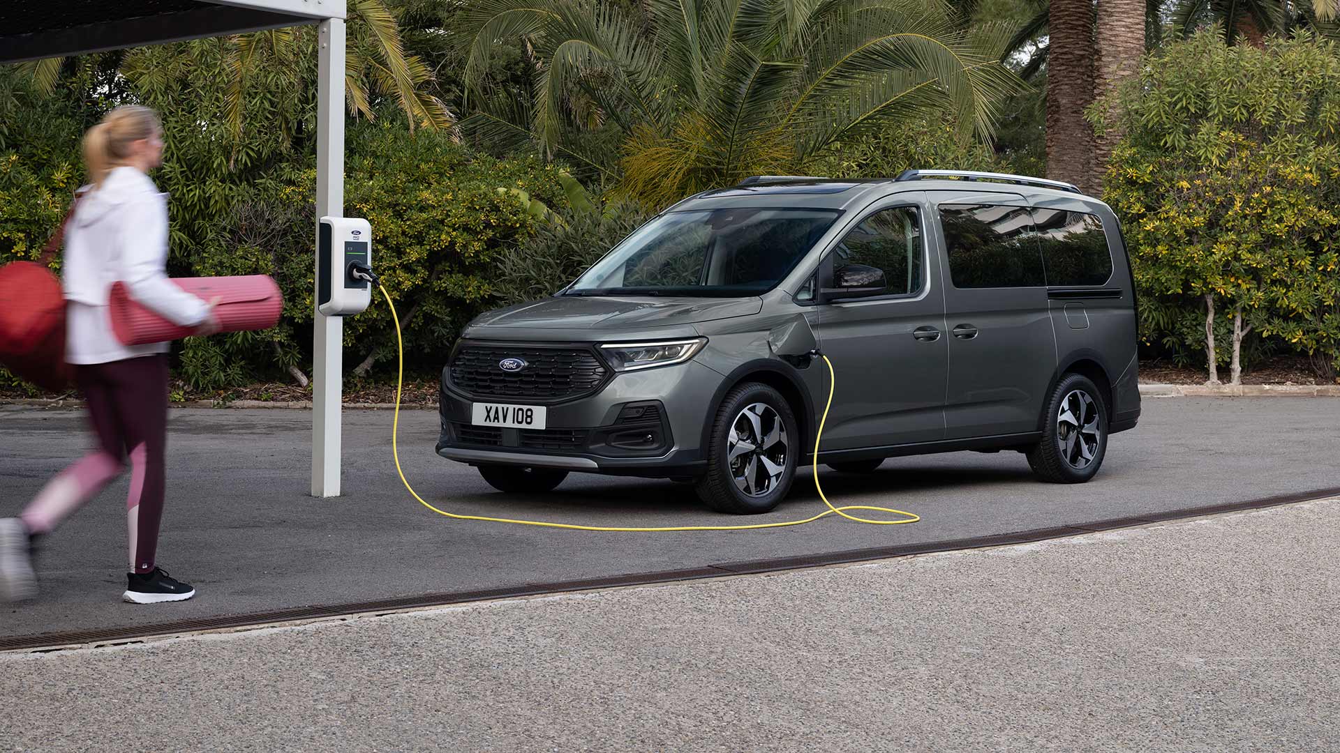 Vooraanzicht Ford Tourneo Connect