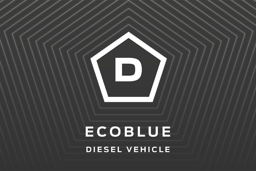 EcoBlue diesel-icoon
