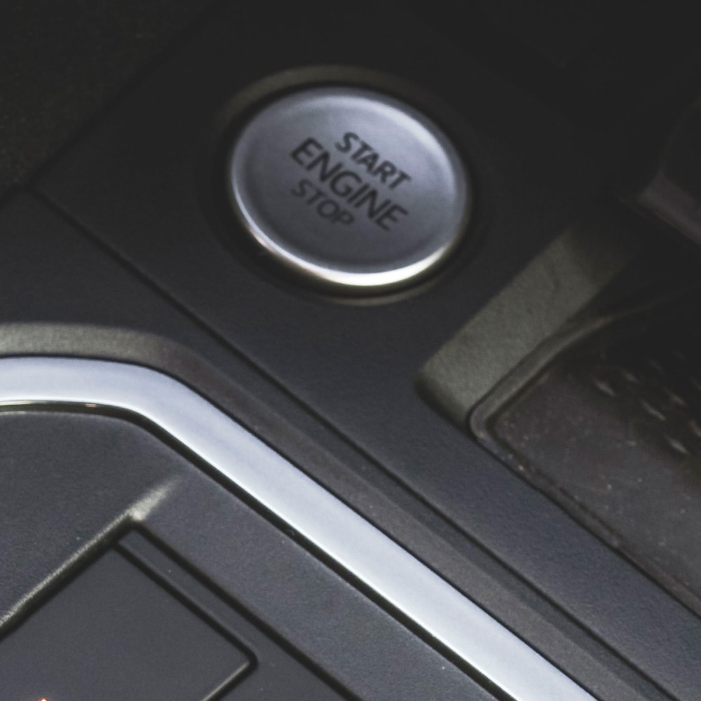 Ford Tourneo Connect met Ford Keyfree-systeem op het dashboard.