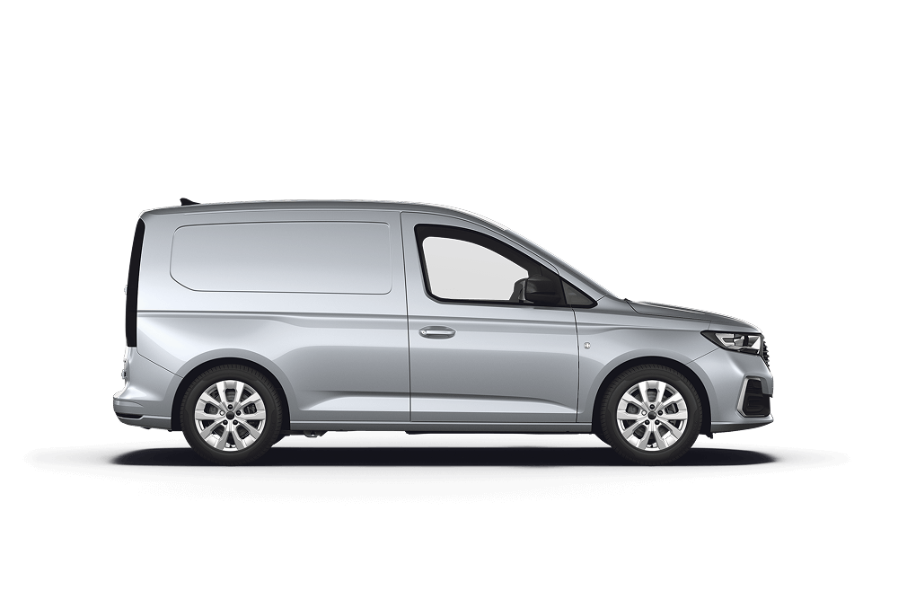 Zilveren Ford Transit Connect