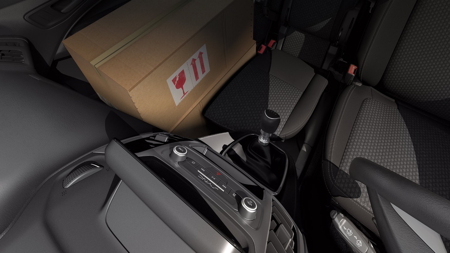 Ford Transit Connect storage