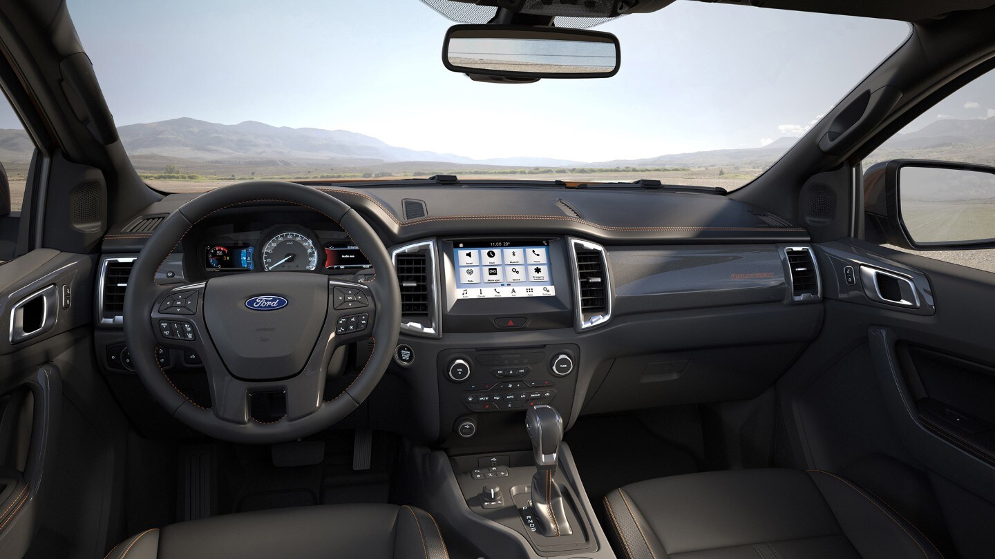 Ford Ranger Wildtrak sync screen