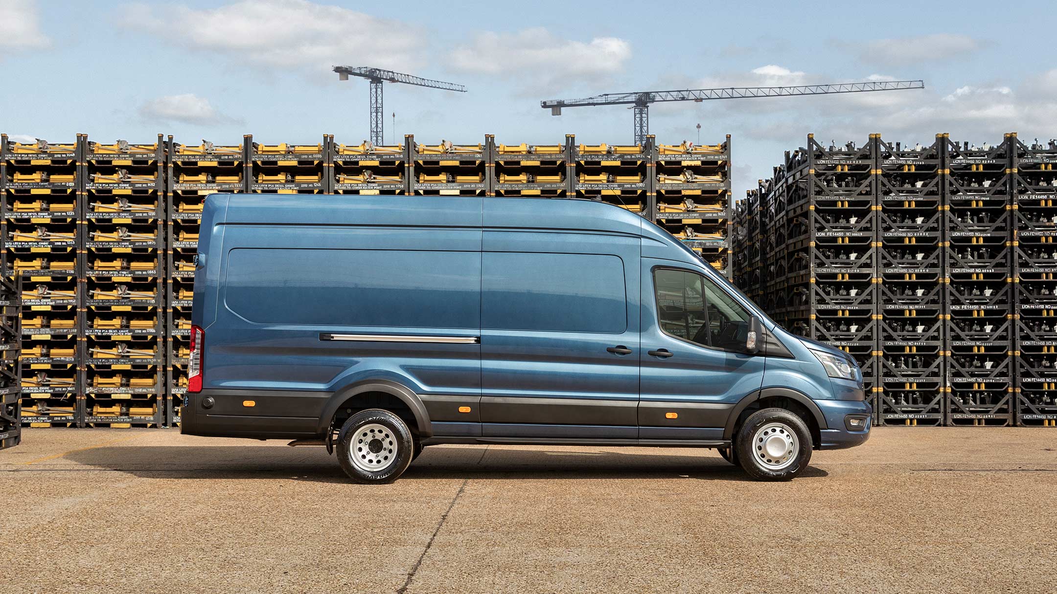Ford Transit 5 tonne Van exterior side view