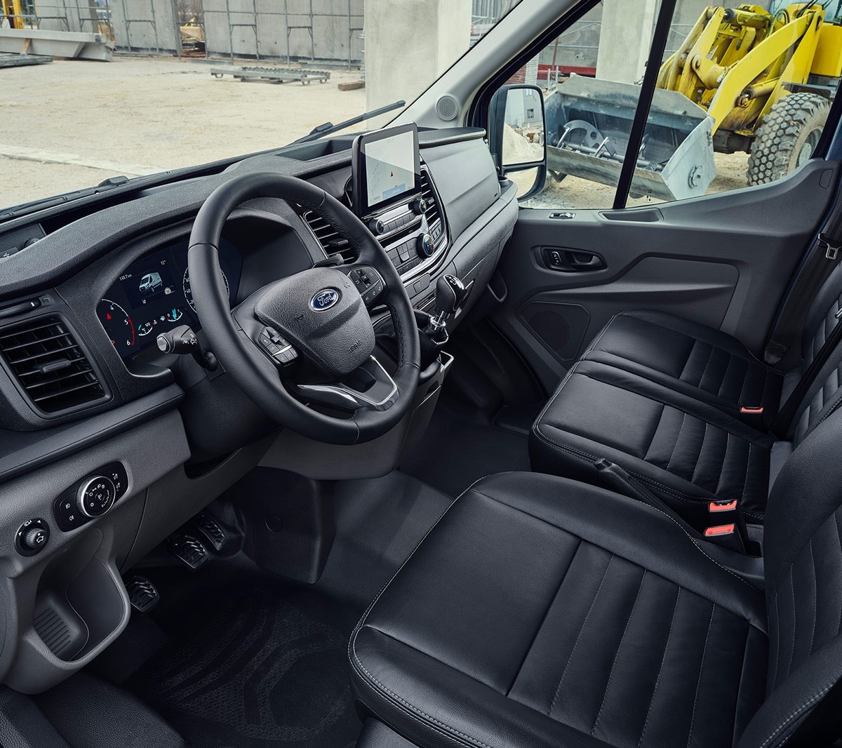 New Ford Transit Van interior cabin