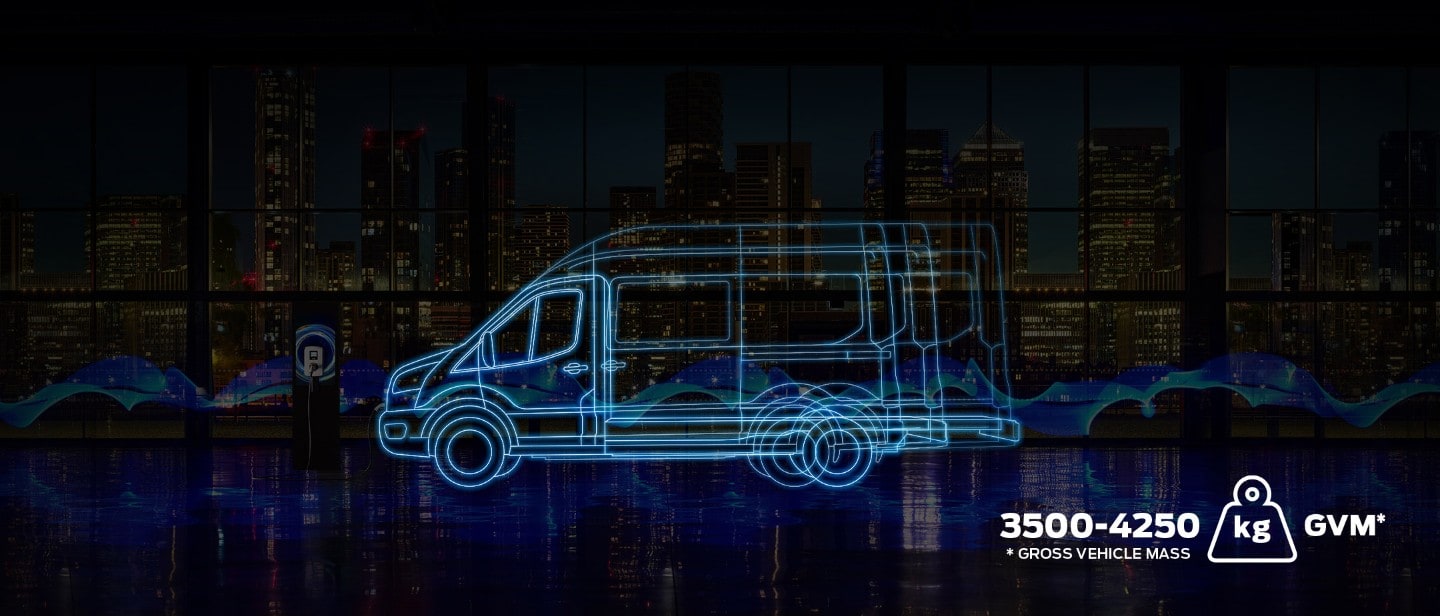 All-New E-Transit profile view All-New E-Transit profile view