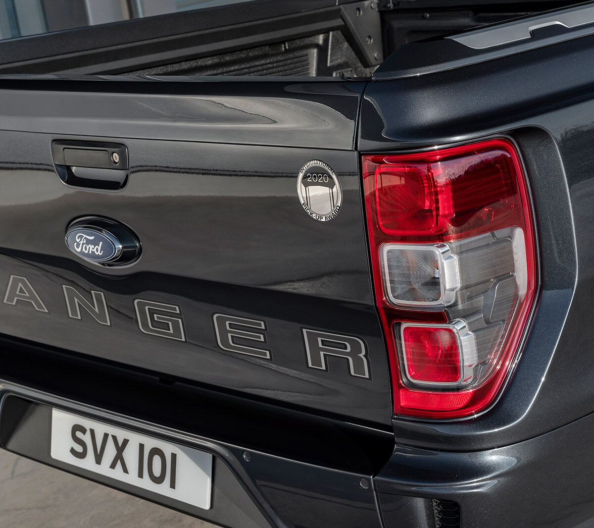 Ford Ranger MS-RT rear view