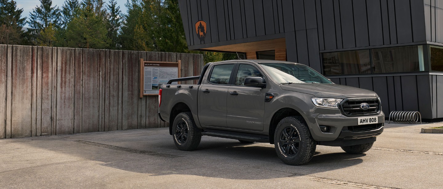 Ford Ranger Wolftrak front three quarter view