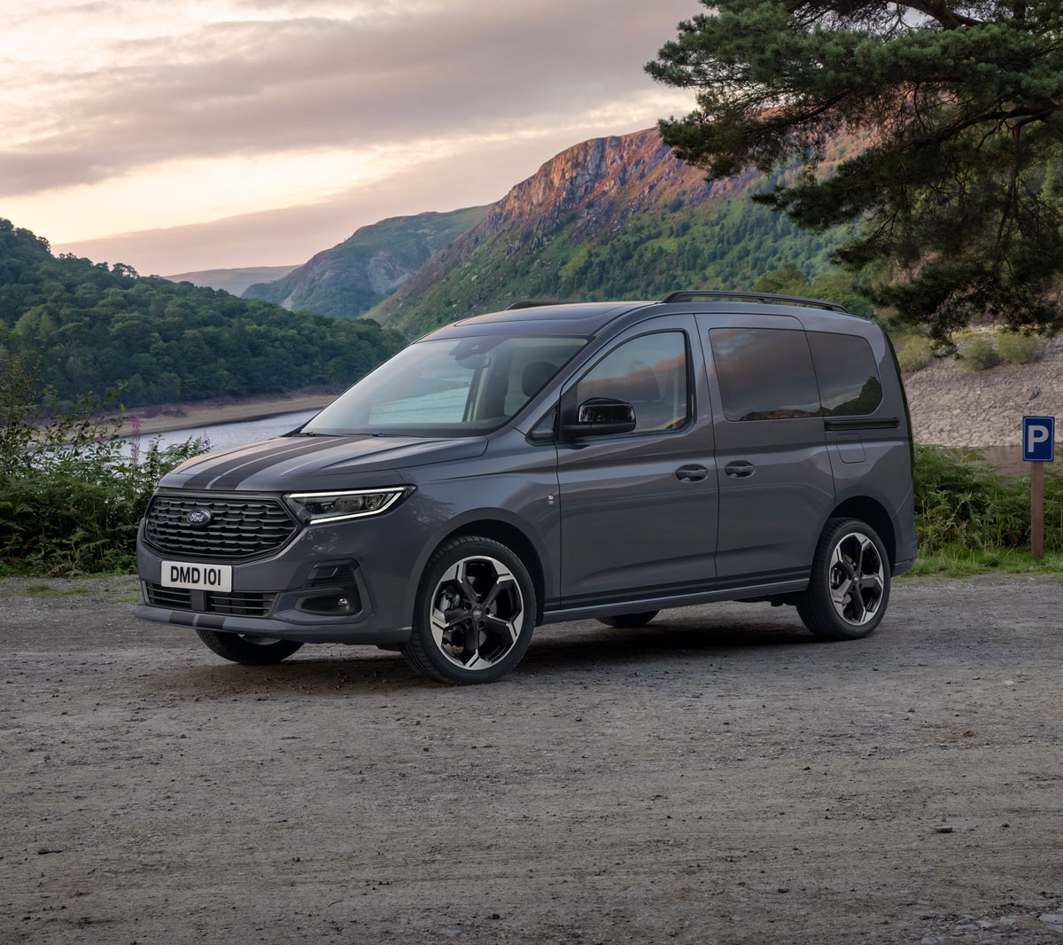 Rijden met de Ford Tourneo Connect.