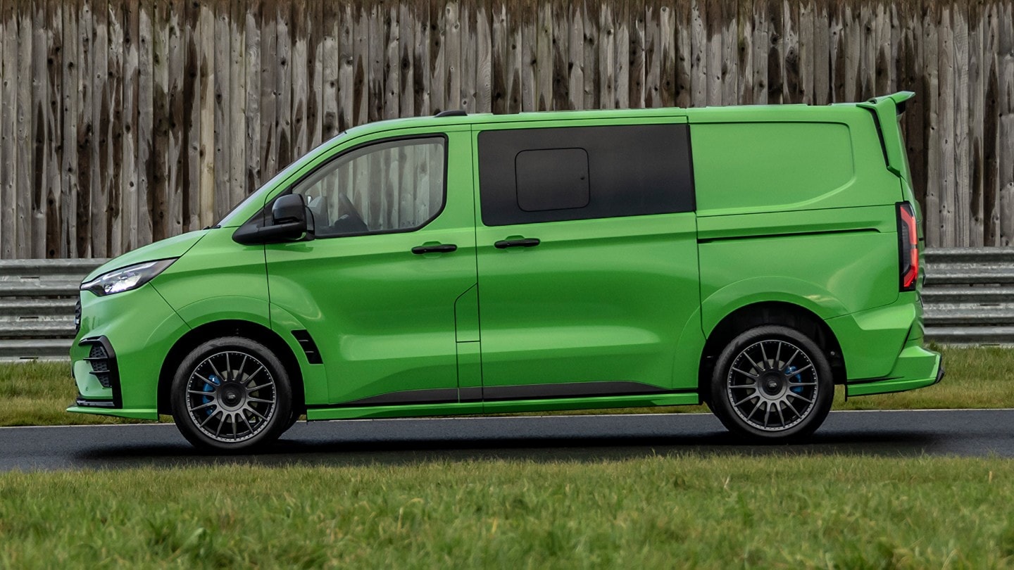 ford transit custom green left