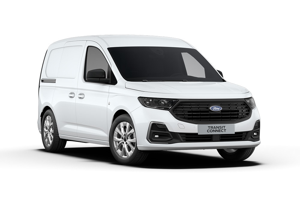 Een Ford Transit Connect Trend in witte