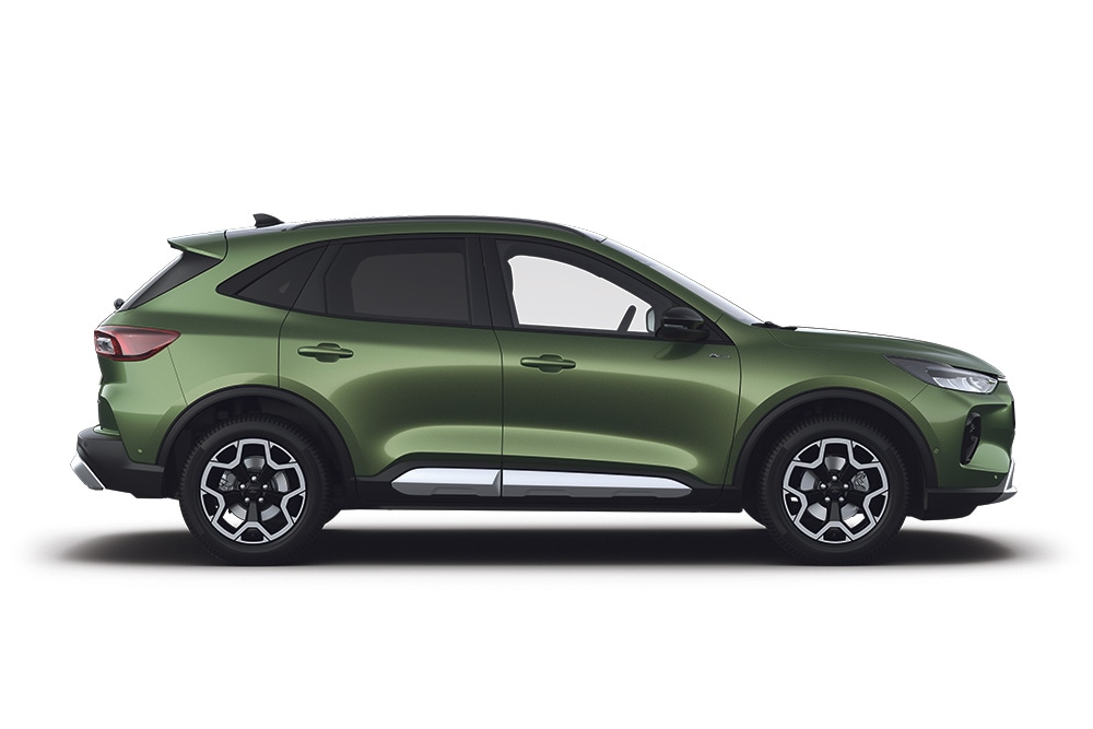 Groene Ford Kuga