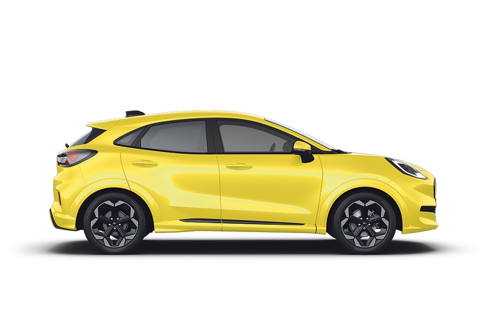 Gele Ford Puma Gen-E