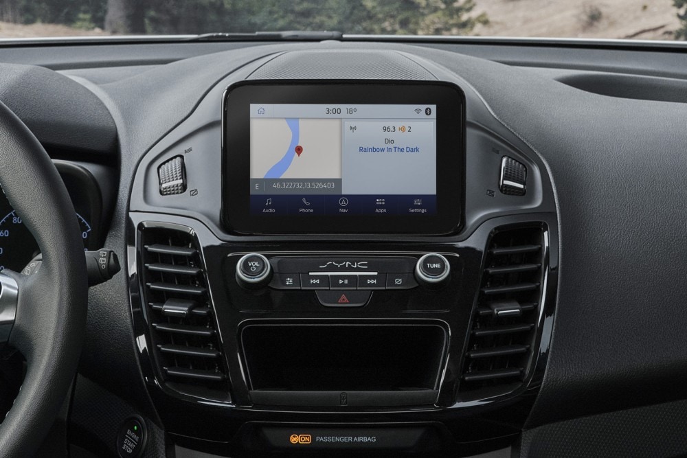 Ford SYNC 3 van dichtbij