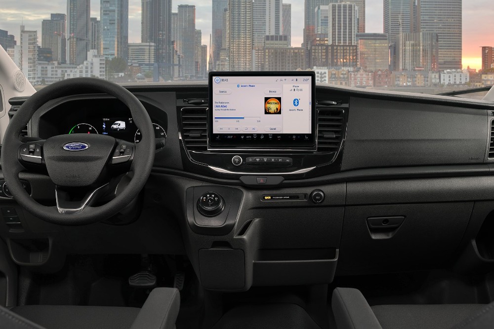 Ford SYNC 4 van dichtbij