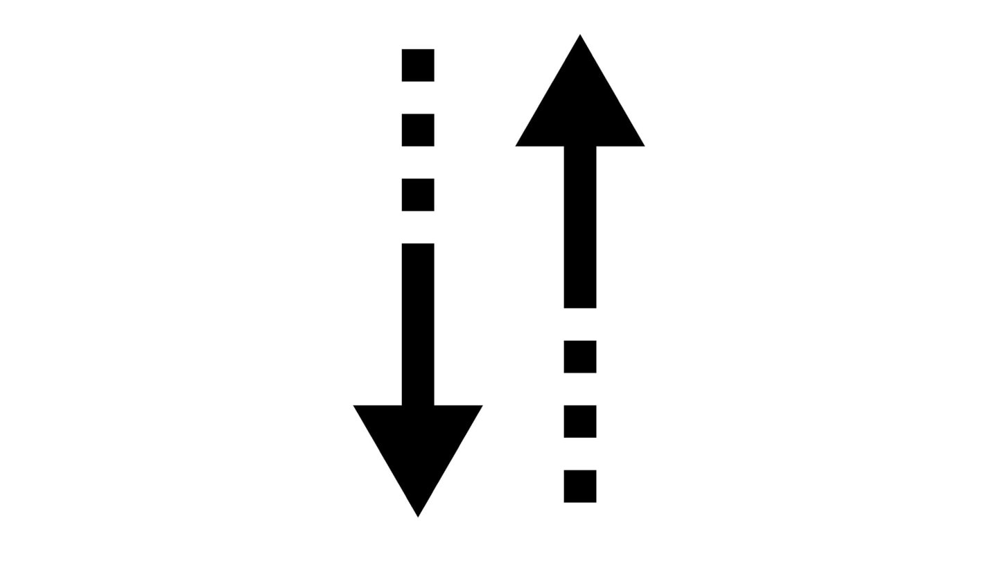 Up down arrows